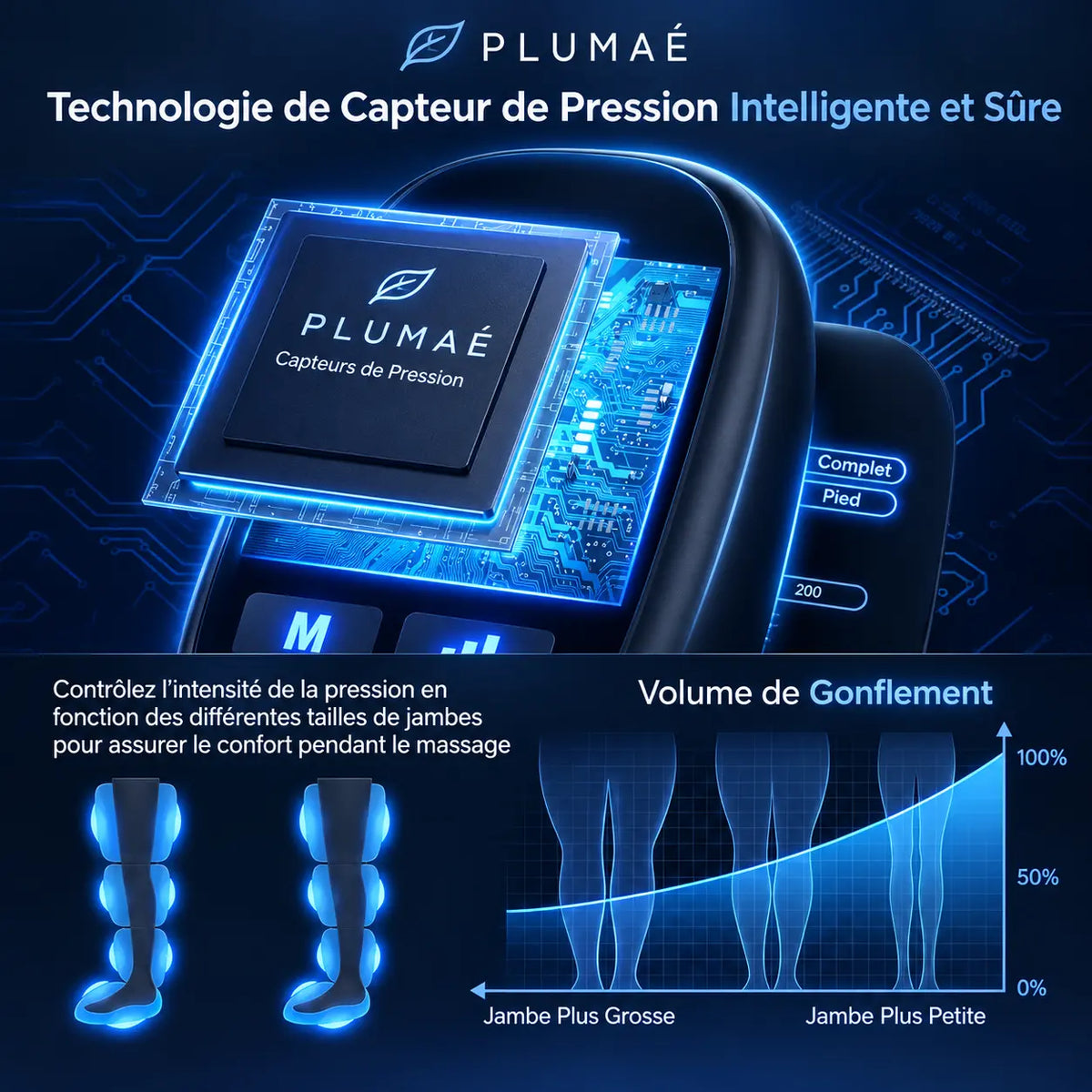 Bottes de pressothérapie Plumaé Essentiel – vue 9