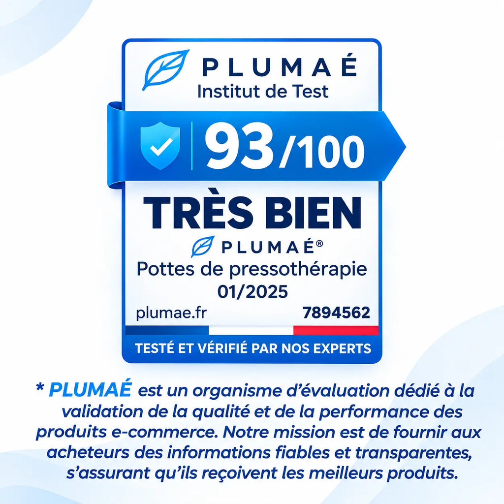 Bottes de pressothérapie Plumaé Premium avec chaleur – vue 7