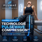 Bottes de pressothérapie Plumaé Premium avec chaleur – vue 2