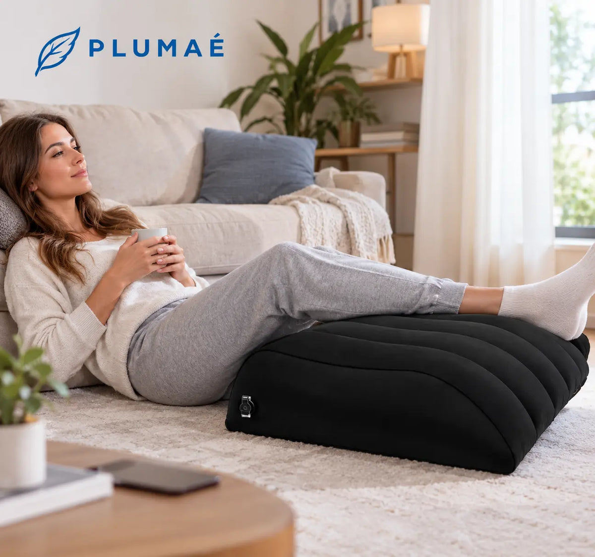 Coussin de jambes surélevé Plumaé – vue 8